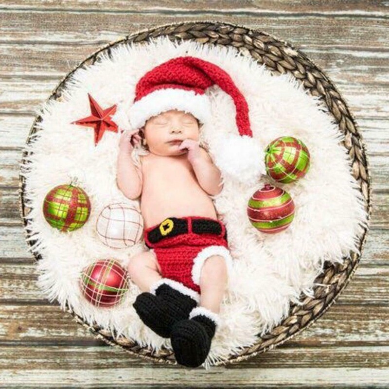 baby photography christmas